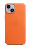 APPLE LEATHER CASE MPP83ZM/A IPHONE 14 ORANGE