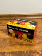 Girlanda balonowa sylwestrowa sylwester świecąca led balony 4 m