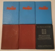 Legitymacje PRL 3xSolidarność 3x Członka związku zawodowego Toruń Bydgoszcz