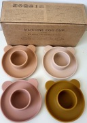 Nowe silikonowe podstawki do jajek Liewood