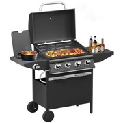 Grill gazowy z bocznym palnikiem 