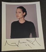 ANGELINA JOLIE - AUTOGRAF! HIT!