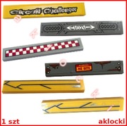 LEGO PŁYTKA 1x6 6636pb133 6636pb161 6636pb038 6636pb142  6636pb019R / L