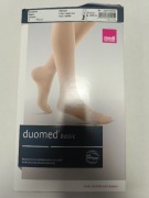 Podkolanówki uciskowe przeciwżylakowe Media Duomed CCL 2 r.M beż/carmel