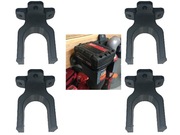 Zestaw 4x uchwyt montażowy do urządzeń z akumulatorem Milwaukee M12 