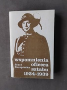 Józef Kuropieska Wspomnienia oficera sztabu 1934-39