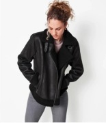 Nowa kurtka damska pilotka M czarna z metkami 