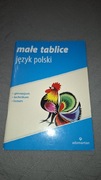 Małe tablice język polski