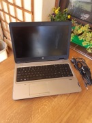 Laptop HP ProBook 650 G2 + zasilacz - niekompletny/uszkodzony!