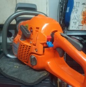 353 husqvarna prawie nowa po serwisie przeglądzie nowa prowadnica szweden 