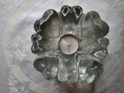 Podgrzewacz  z grubego szkła  na świeczkę tealight