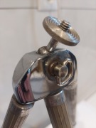 Statyw fotograficzny miedziano stalowy stary 