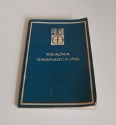 POLMO Fiat 125p Książka gwarcyjna z świadectwami jakości na części 1971 rok