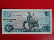 Korea Północna 5 Won 1978r. P-19e UNC 