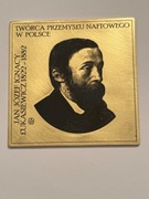 Łukasiewicz. Mega wielka klipa. Moneta okolicznościowa. Gyges