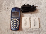 GRANATOWO - SREBRNA  NOKIA 3510i BEZ SIMLOCKA+ŁADOWARKA+2 BATERIE
