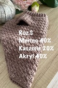 Sweterek dla psa handmade R.S Merino wełna