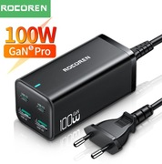 Ładowarka biurkowa Rocoren GaN 100 W Fast Charging