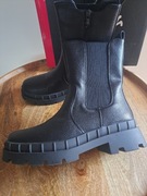 Botki zimowe La Strada sztyblety kozaki