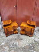 Stare szafki nocne Art Deco, antyk, vintage, nakastlik