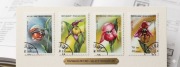 Unikalna Flora Afryki: Zestaw 4 Znaczków ze Storczykami - Madagaskar 1993