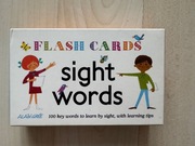 Flash cards: sight words - do nauki angielskiego, 100 słów