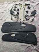 Pełna elektryka szyb do Fiat Seicento + boczki bez otworów na korbkę.