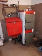 Piec Heiztechnik z podajnikiem 