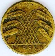 10 REICHSPFENNIG 1935 G - śliczny stan !!!