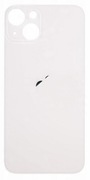 Szkło tylne iPhone 13 mini - białe ,klapka tylna, plecki, tył BIG HOLE