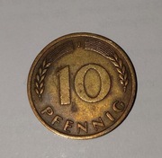 Moneta, Niemcy , 10 Pfennig, 1950