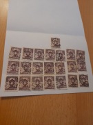 polska 1938 - seria historyczna / 25gr. 22 szt.