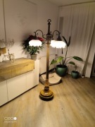 Zabytkowa lampa stojąca model Delia firmy Orion 