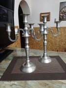 Świecznik włoskiej firmy Valentina Collection na 1 lub 3 świece 2szt.