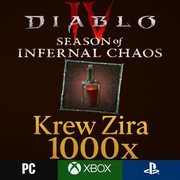Diablo 4 Sezon 10 Infernal Chaos - Lord Zir Krew Zira 1000 szt 