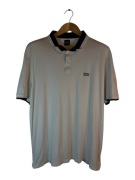 Koszulka polo Hugo Boss biała z logiem 3xl