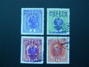 1918 Poczta lokalna Rozwadów.