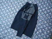 męski sweter granatowy football casuals size L / XL