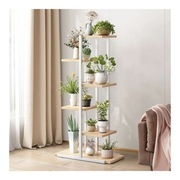 Stojak / kwietnik na rośliny 6-poziomowy – metal + laminat