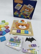 Gra układanka drewniana nauka angielski