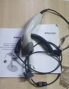 Skaner kodów kreskowych Metrologic czytnik + konwerter USB
