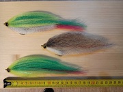 Muchy szczupakowe , streamery zestaw