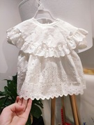 Sukienka na chrzest 0-3 , koronka