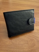 Skórzany Portfel Męski PREMIUM | RFID | Elegancki czarny