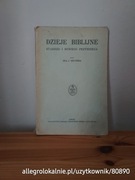 J. Szuster - Dzieje Biblijne Starego i Nowego Przymierza (Lwów, 1935)