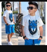 T-shirt plus szorty wiek dziecka 12 lat.