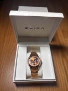 (NOWY) Damski zegarek ELIXA E066-L214 kolor: różowe złoto