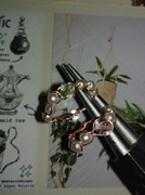 Zestaw pierścionków hand made wire rings