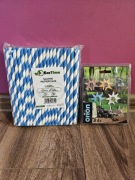 Zestaw do napojów słomki + znaczniki