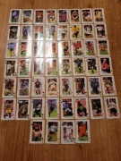 Karty z piłkarzami z lat 90-tych